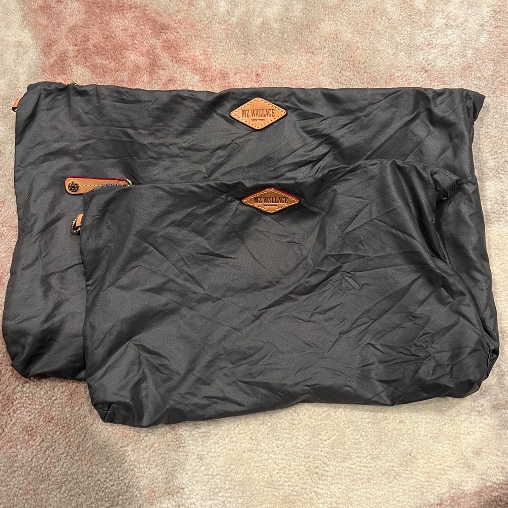 MZ Wallace travel packing pouches